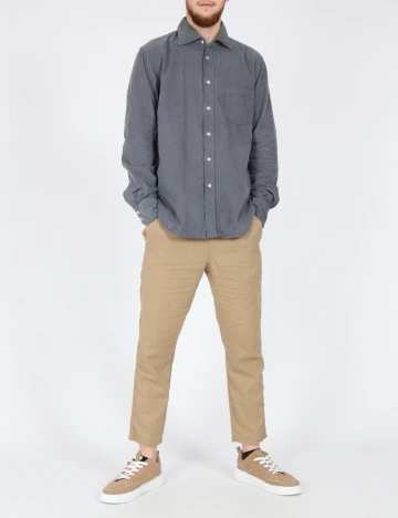 Camasa Zara, gri Gri