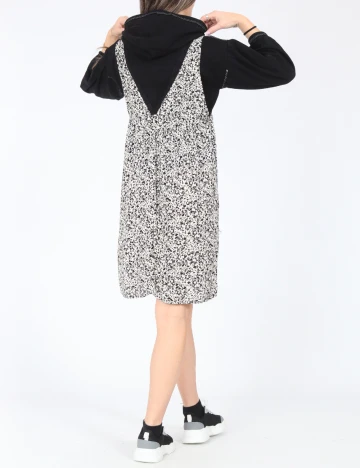 Set rochie si bluza Zara, alb/negru Alb