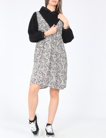 
						Set rochie si bluza Zara, alb/negru