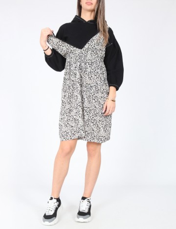 Set rochie si bluza Zara, alb/negru