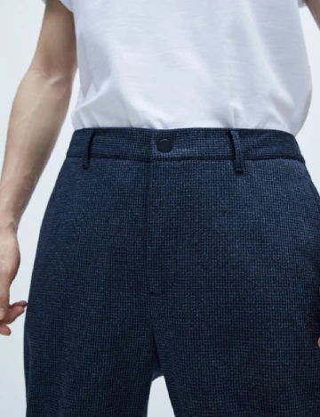 Pantaloni Zara, bleumarin