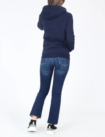 Hanorac Bershka, bleumarin Albastru