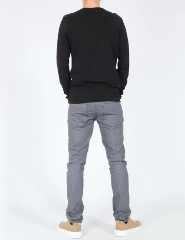 Bluza Bershka, negru Negru