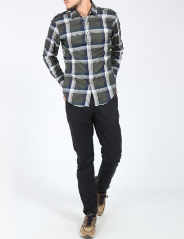 
						Pantaloni H&M, negru