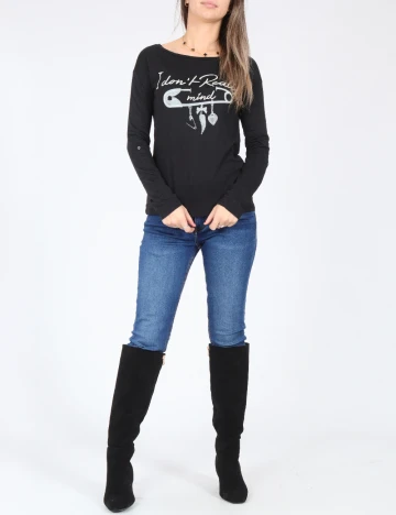 Bluza Zara, negru Negru