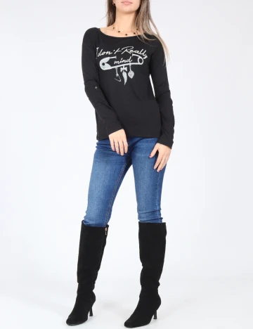 Bluza Zara, negru Negru