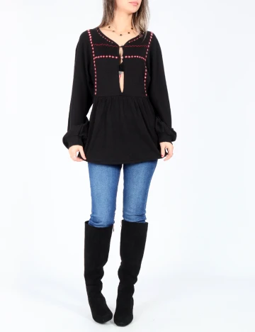 Bluza Zara, negru Negru