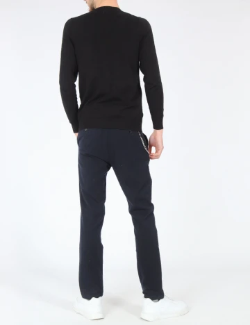 Pantaloni Zara, bleumarin Albastru