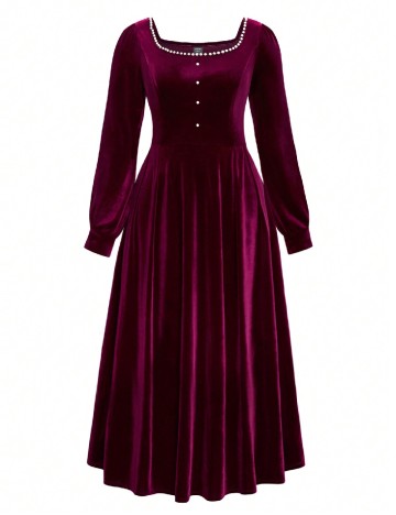 Rochie medie SHEIN CURVE, mov