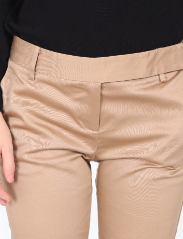 Pantaloni Zara, maro