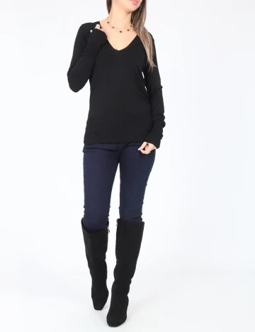 Bluza Zara, negru Negru