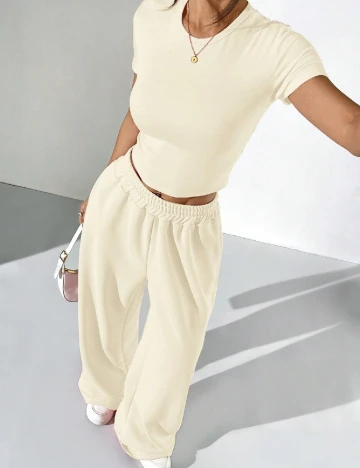 Compleu SHEIN, galben deschis