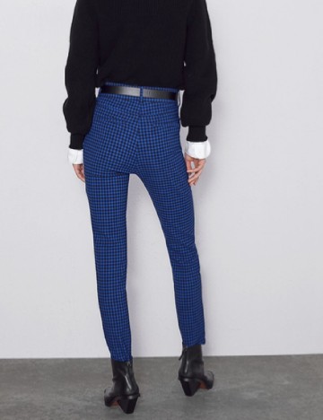 Pantaloni Zara, albastru