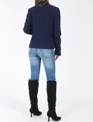 Sacou Bershka, bleumarin