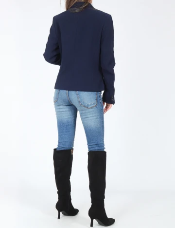 Sacou Bershka, bleumarin Albastru