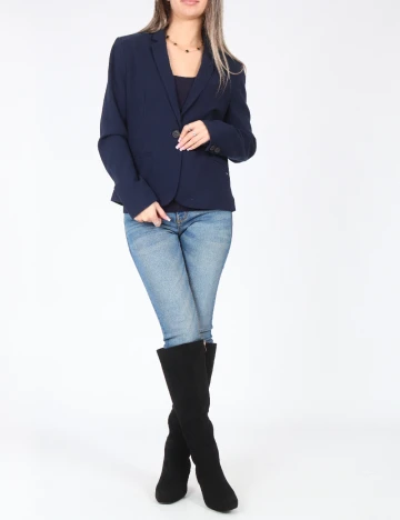 Sacou Bershka, bleumarin Albastru