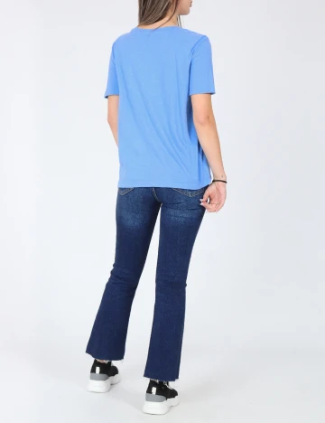 Tricou Zara, albastru Albastru