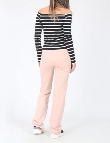 Pantaloni Zara, roz Roz