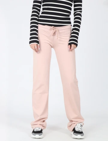 Pantaloni Zara, roz Roz