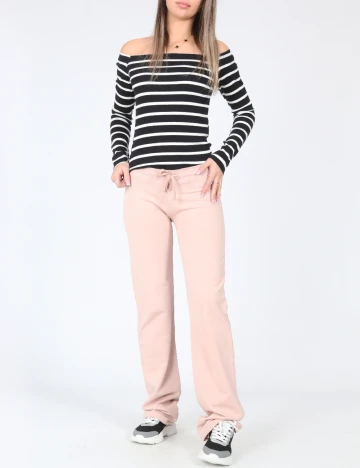 Pantaloni Zara, roz Roz