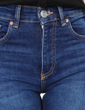 Blugi Zara, albastru Albastru