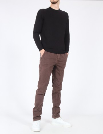 Pantaloni Pull&Bear, maro