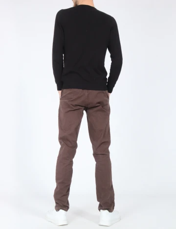 Pantaloni Pull&Bear, maro Maro