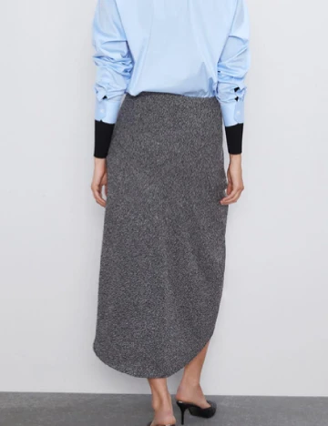 Fusta Zara, gri