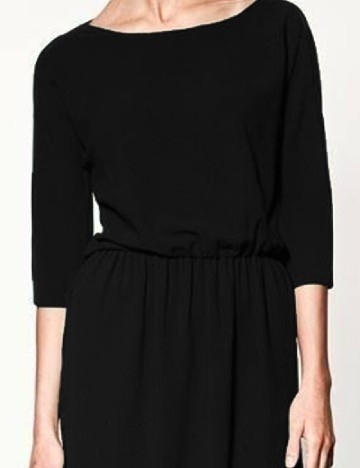 Rochie scurta Zara, negru