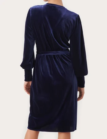 Rochie medie Part Two, bleumarin Albastru
