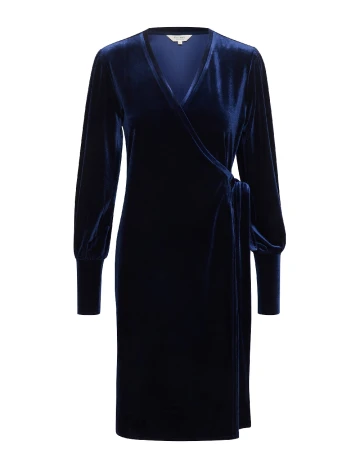 Rochie medie Part Two, bleumarin Albastru