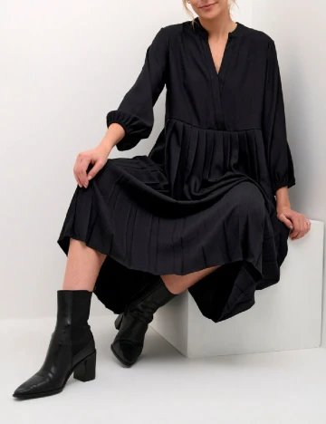 Rochie medie Culture, negru