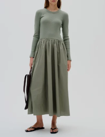 Rochie lunga InWear, verde