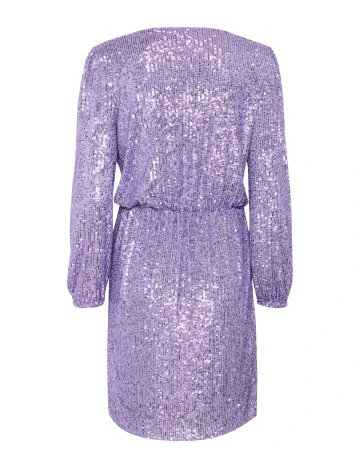 Rochie scurta Saint Tropez, mov