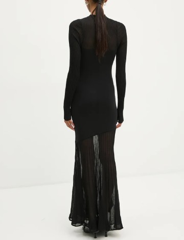 Rochie lunga Gestuz, negru