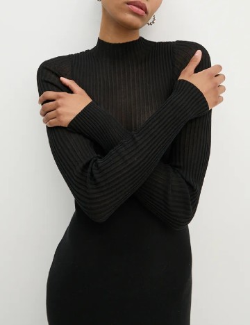 Rochie lunga Gestuz, negru