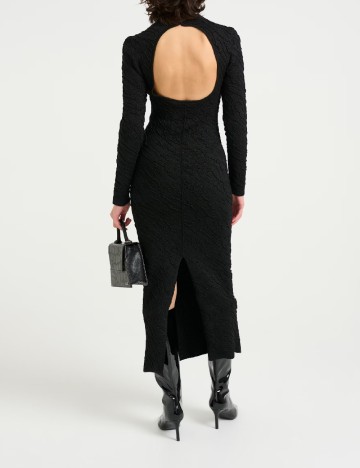 Rochie medie Gestuz, negru