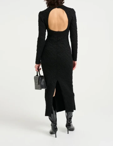 Rochie medie Gestuz, negru