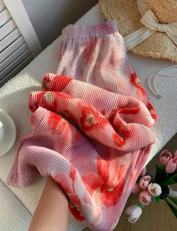 Pantaloni SHEIN, floral print