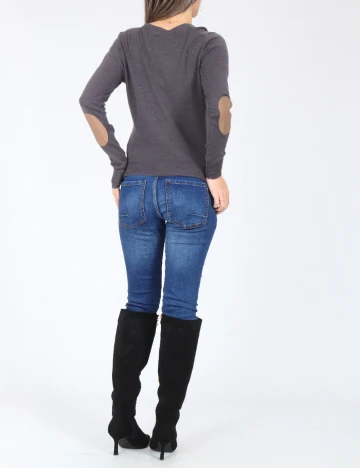 Cardigan Zara, gri Gri