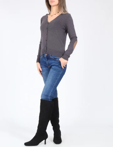 Cardigan Zara, gri Gri