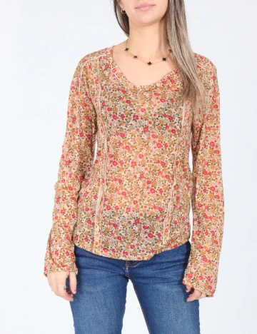 Bluza Zara, floral print Floral print