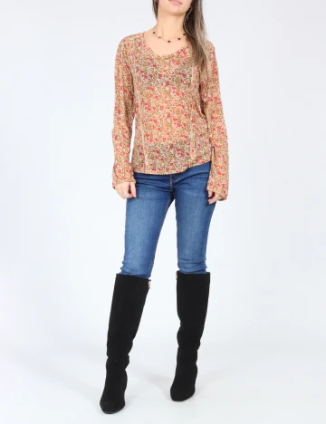 Bluza Zara, floral print Floral print