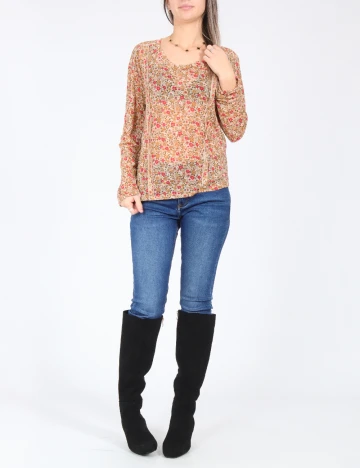 Bluza Zara, floral print Floral print