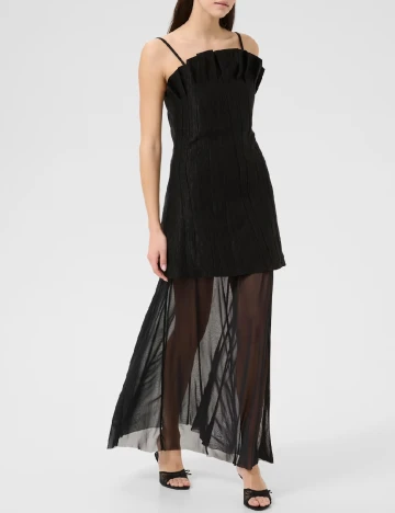 Rochie lunga Karen By Simonsen, negru Negru