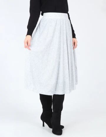 Fusta Zara, gri Gri