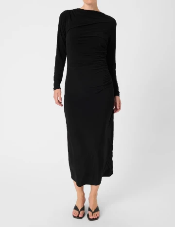 Rochie medie Soaked In Luxury, negru