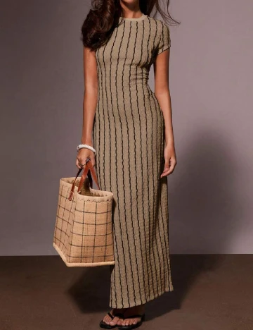 Rochie lunga SHEIN, maro