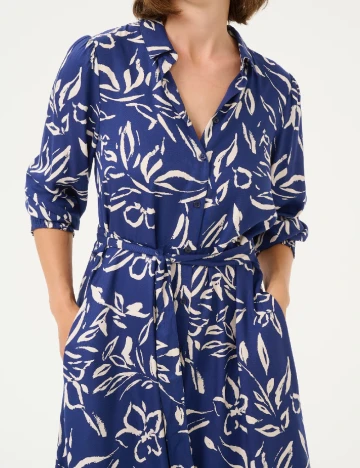 Rochie medie Kaffe, albastru