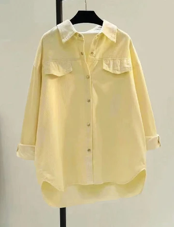 Jacheta SHEIN, galben deschis